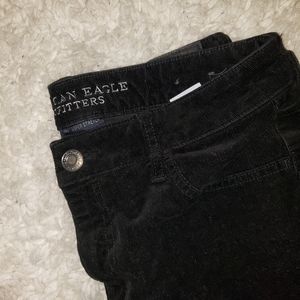 Black Corduroy Jean's
